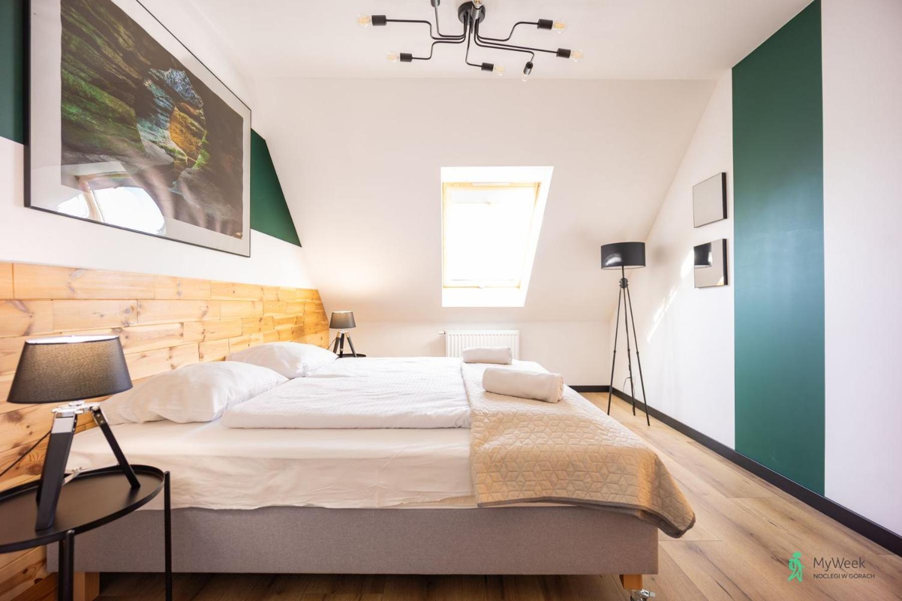 Apartament Wood & Sauna Ogrody Pieniawskie, Myweek