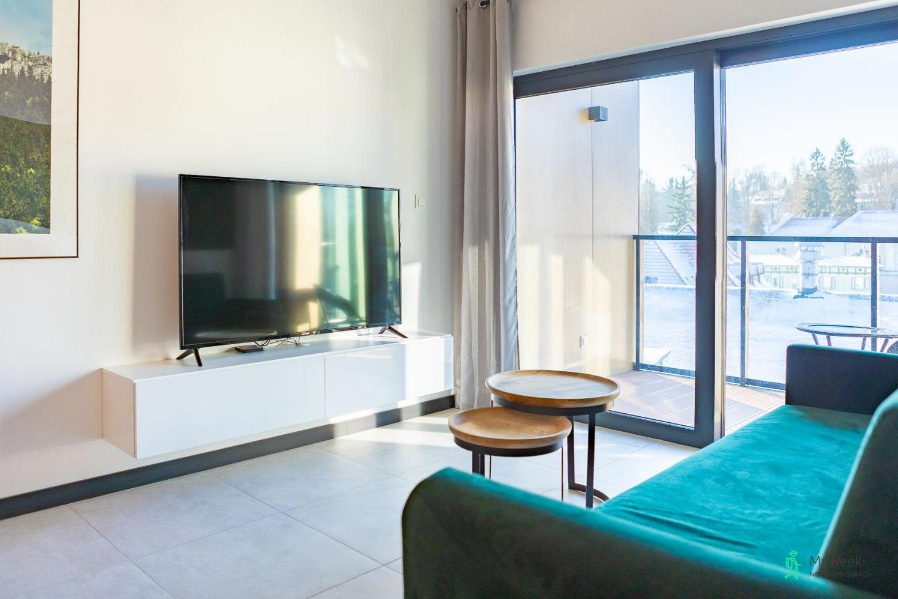 Apartament Wood & Sauna Ogrody Pieniawskie, Myweek